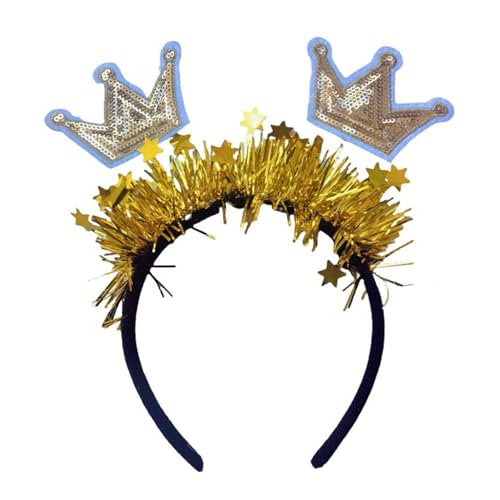 Nucelit 2025 Fashion Hair Hoop Birthday Party Headwear Glitters Happy Hair Rings Protable For Birthdays And Holiday Parties Nucelit 2025 Fashion Hair Hoop Birthday Party Headwear Glitters Happy Hair Rings Protable For Birthdays And Holiday Parties von Nucelit