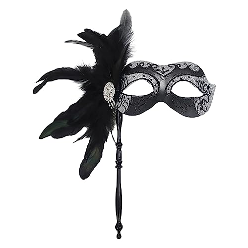 Nucelit Maskerade Halloween Weihnachten für Paare Frauen Karneval Masken mit Stab Nucelit Maskerade Halloween Weihnachten für Paare Frauen Karneval Masken mit Stab von Nucelit
