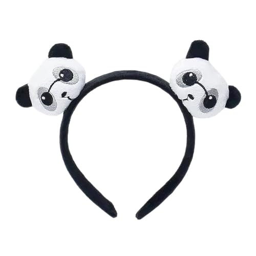 Nucelit Panda Kopfschmuck Plüsch Panda Kopfbedeckung Woolly Anime Kopfbedeckungen Cosplay Zubehör Cartoon für Kopf & Kleidung Dekoration Nucelit Panda Kopfschmuck Plüsch Panda Kopfbedeckung Woolly Anime Kopfbedeckungen Cosplay Zubehör Cartoon für Kopf & Kleidung Dekoration von Nucelit