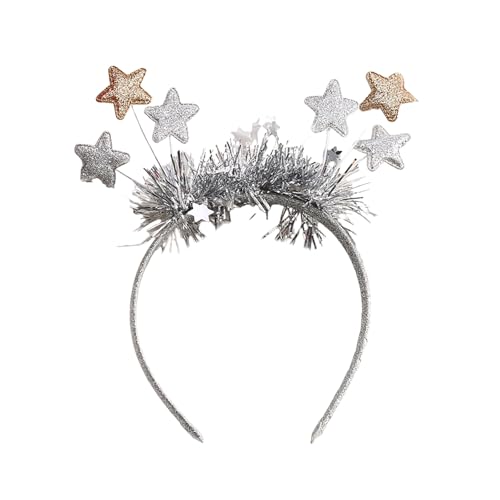 Nucelit Star Blingbling Stirnband Weihnachten Kopfbedeckung Weihnachten Party Foto Requisiten Weihnachten Party Kopfbedeckung Cosplay Zubehör Nucelit Star Blingbling Stirnband Weihnachten Kopfbedeckung Weihnachten Party Foto Requisiten Weihnachten Party Kopfbedeckung Cosplay Zubehör von Nucelit