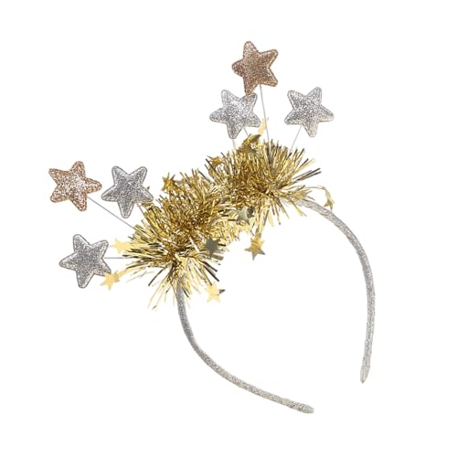 Nucelit Star Blingbling Stirnband Weihnachten Kopfbedeckung Weihnachten Party Foto Requisiten Weihnachten Party Kopfbedeckung Cosplay Zubehör Nucelit Star Blingbling Stirnband Weihnachten Kopfbedeckung Weihnachten Party Foto Requisiten Weihnachten Party Kopfbedeckung Cosplay Zubehör von Nucelit