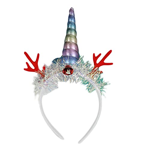 Nucelit Weihnachts-Haarband, Cosplay-Kostüm, Kopfbedeckung, Party, Bühnenauftritte, Stirnband, Urlaub, Kopfschmuck, Haarschmuck Nucelit Weihnachts-Haarband, Cosplay-Kostüm, Kopfbedeckung, Party, Bühnenauftritte, Stirnband, Urlaub, Kopfschmuck, Haarschmuck von Nucelit