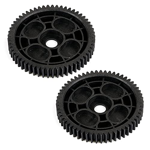 Nudiuhis 2X Hauptzahnrad Mit 57 ZäHnen, Hauptzahnrad, Passend füR 1/5 ROVAN KM Baja 5B RC Car Parts-66062 von Nudiuhis