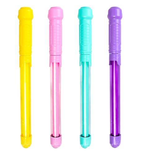 4 Stück Wasserspritze für Kinder, Fontänen Spritzgeräte für den Sommer, romantische Feuerwerk-Fotografie Requisiten, Wasserspielzeug für Poolpartys, Geschenke für Kinder und Erwachsene 4 Stück Wasserspritze für Kinder, Fontänen Spritzgeräte für den Sommer, romantische Feuerwerk-Fotografie Requisiten, Wasserspielzeug für Poolpartys, Geschenke für Kinder und Erwachsene von Nudorpn