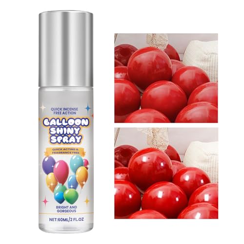 Nudorpn Ballon Glanz - Ballon-Veredelungsspray 60ml - Glanzspray als Aufheller für dekorative Ballons bei Hochzeiten Geburtstagen Festen kommerziellen Veranstaltungen Outdoor Treffen Zuhause und Nudorpn Ballon Glanz - Ballon-Veredelungsspray 60ml - Glanzspray als Aufheller für dekorative Ballons bei Hochzeiten Geburtstagen Festen kommerziellen Veranstaltungen Outdoor Treffen Zuhause und von Nudorpn