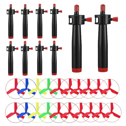 Nudorpn Propellerspiel, 10 Stück Fliegende Untertasse Spielzeug, Durchmesser 10 cm, Motorikspielzeug, Flugspiel für Kinder, pädagogisches Spielzeug für Innen- und Außenbereich Nudorpn Propellerspiel, 10 Stück Fliegende Untertasse Spielzeug, Durchmesser 10 cm, Motorikspielzeug, Flugspiel für Kinder, pädagogisches Spielzeug für Innen- und Außenbereich von Nudorpn