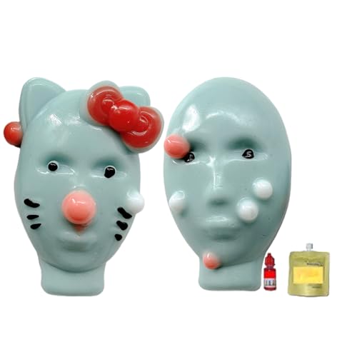 Pimple Popper Toy, Neuartiger Pickel Popping Kit mit Füllstoffwerkzeugen, Wiederverwendbare selbstfüllendes und druckreduzierendes Spielzeug für Erwachsene und Kinder Pimple Popper Toy, Neuartiger Pickel Popping Kit mit Füllstoffwerkzeugen, Wiederverwendbare selbstfüllendes und druckreduzierendes Spielzeug für Erwachsene und Kinder von Nudorpn
