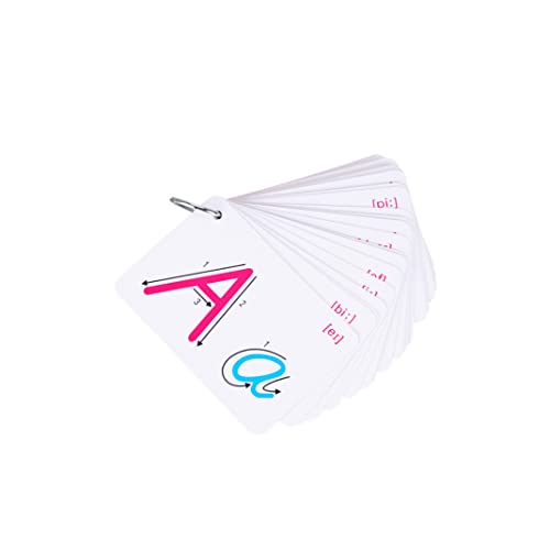 Nuelreva ABC Flash-Karten Brieferkennungskarten ABC Lernspielzeug Alphabet für Babys, Kleinkinder, Vorkörper und Kindergarten Kinder 1Set Nuelreva ABC Flash-Karten Brieferkennungskarten ABC Lernspielzeug Alphabet für Babys, Kleinkinder, Vorkörper und Kindergarten Kinder 1Set von Nuelreva