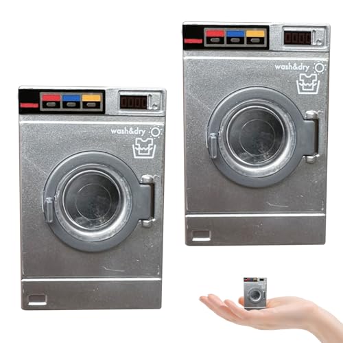 Nuelreva Spielzeugwaschmaschine 2PCS 1:12 MINIDE MINIYUR EINFACHE LID Kinder Kinder WASHE Mache REALISTISCHE Play Washer UND Wasser FÜR 1/12 Puppenhaus Nuelreva Spielzeugwaschmaschine 2PCS 1:12 MINIDE MINIYUR EINFACHE LID Kinder Kinder WASHE Mache REALISTISCHE Play Washer UND Wasser FÜR 1/12 Puppenhaus von Nuelreva
