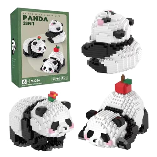 Panda-Bausteine 1 Set niedliche praktische Tierbausteine für Kinder Eltern-Kind-Entwicklung BPA-freie Panda-Spielzeug Geburtstagsgeschenk, Style1 Mini Animals Panda-Bausteine 1 Set niedliche praktische Tierbausteine für Kinder Eltern-Kind-Entwicklung BPA-freie Panda-Spielzeug Geburtstagsgeschenk, Style1 Mini Animals von Nuelreva