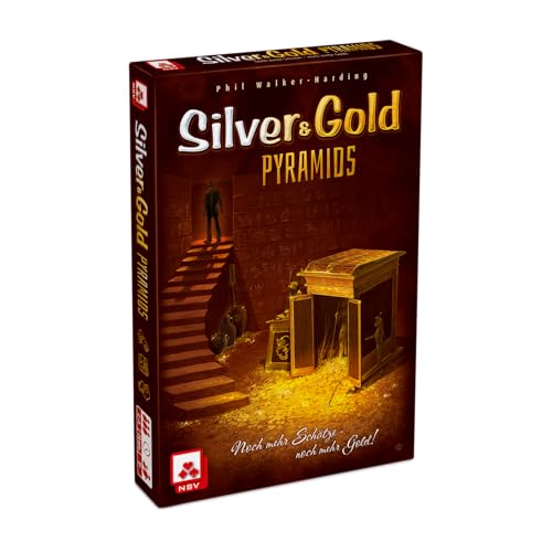 Nürnberger Spielkarten Verlag 10041765-0001 Silver & Gold-Pyramids, Yellow von Nürnberger Spielkarten Verlag