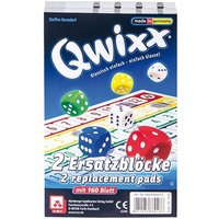 Qwixx, Ersatzblöcke, 2 Stück (Nürnberger Spielkarten 4016) von Nürnberger Spielkarten