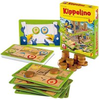 Kippelino, Geschicklichkeitsspiel, Stapelspiel, Familienspiel von Nürnberger Spielkarten