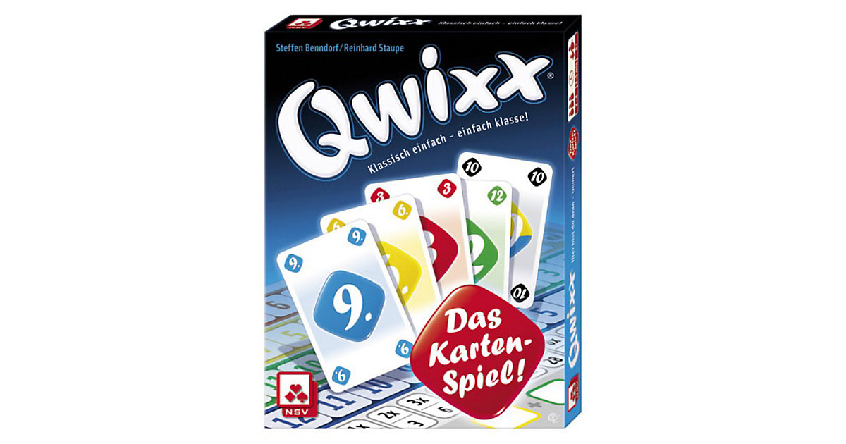 Qwixx - Das Kartenspiel Qwixx - Das Kartenspiel von Nürnberger Spielkarten