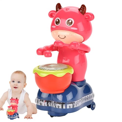 Interactive Cow Drumming Toy, Little Cow Drum Toy, Animated Musical Toy, Adorable Little Cow Drum Toy, Learn to Crawl Toy with Sound and Light, Holiday Birthday Gift, Fun Educational Toy for Toddler Interactive Cow Drumming Toy, Little Cow Drum Toy, Animated Musical Toy, Adorable Little Cow Drum Toy, Learn to Crawl Toy with Sound and Light, Holiday Birthday Gift, Fun Educational Toy for Toddler von Nuhjytgf
