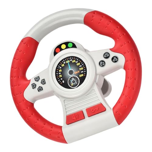 Nuhjytgf Autofahrsimulatorspielzeug, Tat Lenkrad, Simuliertes Fahrspielzeug, Interaktive Funktionen, Einfache Anwendung, 28 cm, Für Familienspiele, Kinder, Mädchen, Freunde Nuhjytgf Autofahrsimulatorspielzeug, Tat Lenkrad, Simuliertes Fahrspielzeug, Interaktive Funktionen, Einfache Anwendung, 28 cm, Für Familienspiele, Kinder, Mädchen, Freunde von Nuhjytgf