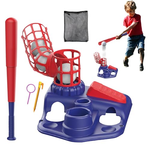 Nuhjytgf Children's Baseball Training Set, Interactive Play & Learning Adjustable Tee Develops Coordination, Educational Baseball Games, T Ball Set, Adorable Toddler Tee Ball Set for Kids Nuhjytgf Children's Baseball Training Set, Interactive Play & Learning Adjustable Tee Develops Coordination, Educational Baseball Games, T Ball Set, Adorable Toddler Tee Ball Set for Kids von Nuhjytgf