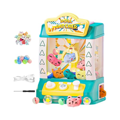 Nuhjytgf Kleine Elektrische Spielzeugmaschine, Elektrische Klauenmaschine, Puppenfängerspielzeug, Und Musik, Skillentwicklung, 29,6x20x19cm, Für Schlafzimmer, Reisen, Kinder -Interaktives Spiel, Nuhjytgf Kleine Elektrische Spielzeugmaschine, Elektrische Klauenmaschine, Puppenfängerspielzeug, Und Musik, Skillentwicklung, 29,6x20x19cm, Für Schlafzimmer, Reisen, Kinder -Interaktives Spiel, von Nuhjytgf