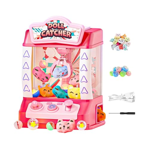 Nuhjytgf Kleine Elektrische Spielzeugmaschine, Elektrische Klauenmaschine, Puppenfängerspielzeug, Und Musik, Skillentwicklung, 29,6x20x19cm, Für Schlafzimmer, Reisen, Kinder -Interaktives Spiel, Nuhjytgf Kleine Elektrische Spielzeugmaschine, Elektrische Klauenmaschine, Puppenfängerspielzeug, Und Musik, Skillentwicklung, 29,6x20x19cm, Für Schlafzimmer, Reisen, Kinder -Interaktives Spiel, von Nuhjytgf