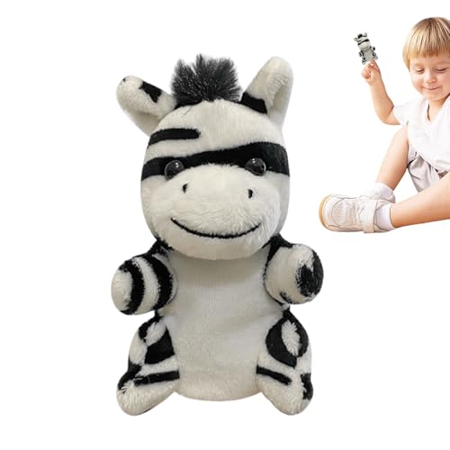 Nuhjytgf Tierhandpuppe, ausgestopfte Tierpuppen,Realistische Plüschpädagogikpuppen - Schulen zeigt Vorräte für und Mädchen Geschichten, Lehre, Rollenspiele von Nuhjytgf