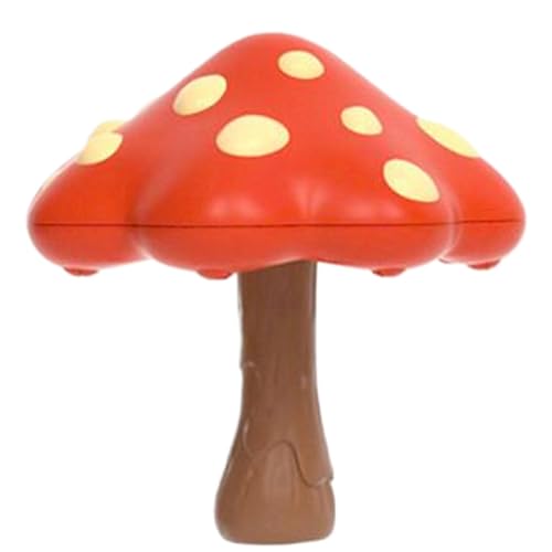Pilzform rotierende Dusche, Pilzbadspielzeug, Kinderbadsprühgerät, langlebiger, interaktiver Wasserspin, 12,5 x 13 cm für Mädchen, Kinder, Wasserspritzer, Spaß, von Nuhjytgf