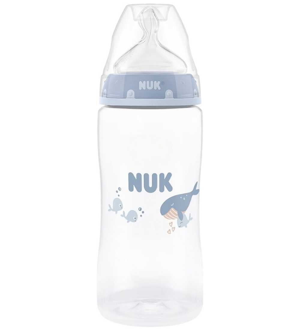 Nuk Babyflasche - First Choice - 300 ml - Whale - Blau - Nuk - One Size - Babyflaschen Nuk Babyflasche - First Choice - 300 ml - Whale - Blau - Nuk - One Size - Babyflaschen von Nuk