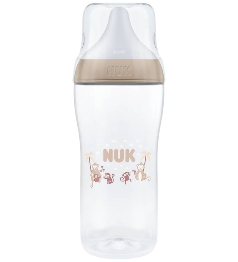 Nuk Babyflasche - Perfect Match - 360 ml - Monkey - Beige - Nuk - One Size - Babyflaschen Nuk Babyflasche - Perfect Match - 360 ml - Monkey - Beige - Nuk - One Size - Babyflaschen von Nuk