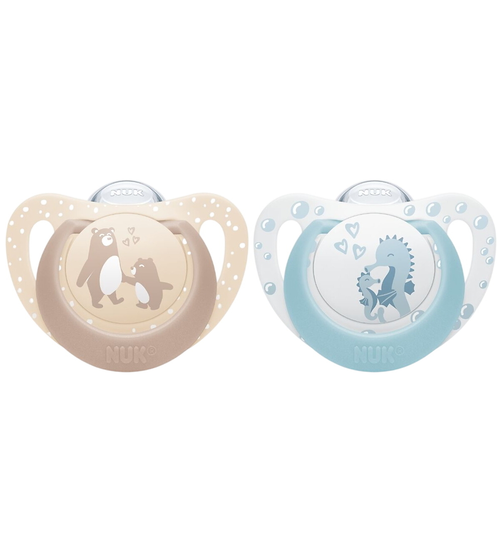 Nuk Schnuller - 2er-Pack - First Choice - Bear/Seahorse - Beige/ - Nuk - 0-6 mt - Schnuller Nuk Schnuller - 2er-Pack - First Choice - Bear/Seahorse - Beige/ - Nuk - 0-6 mt - Schnuller von Nuk