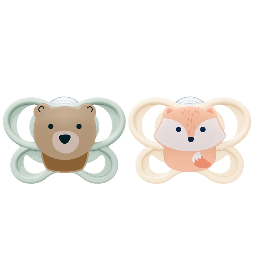 Nuk Schnuller - 2er-Pack - Perfekte Übereinstimmung Air - Fox/Be - Nuk - 0-2 mt - Schnuller Nuk Schnuller - 2er-Pack - Perfekte Übereinstimmung Air - Fox/Be - Nuk - 0-2 mt - Schnuller von Nuk