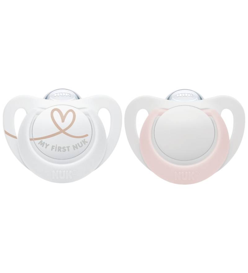 Nuk Schnuller - 2er-Pack - Star - Pink/Weiß - Nuk - 0-6 mt - Schnuller Nuk Schnuller - 2er-Pack - Star - Pink/Weiß - Nuk - 0-6 mt - Schnuller von Nuk