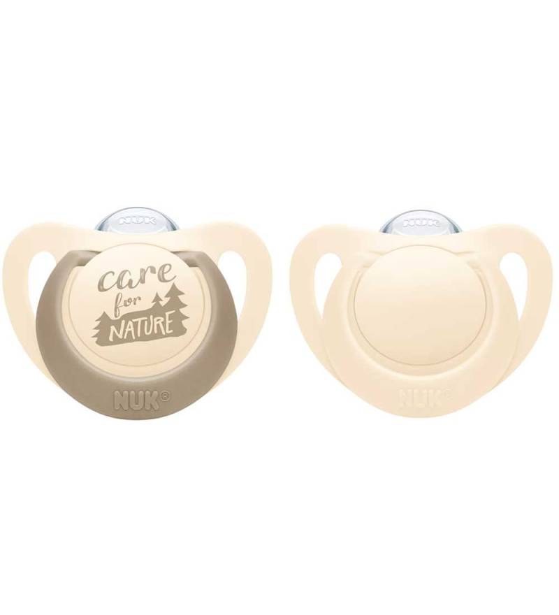 Nuk Schnuller - For Nature - 2er-Pack - Creme - Nuk - 18-36 mt - Schnuller Nuk Schnuller - For Nature - 2er-Pack - Creme - Nuk - 18-36 mt - Schnuller von Nuk