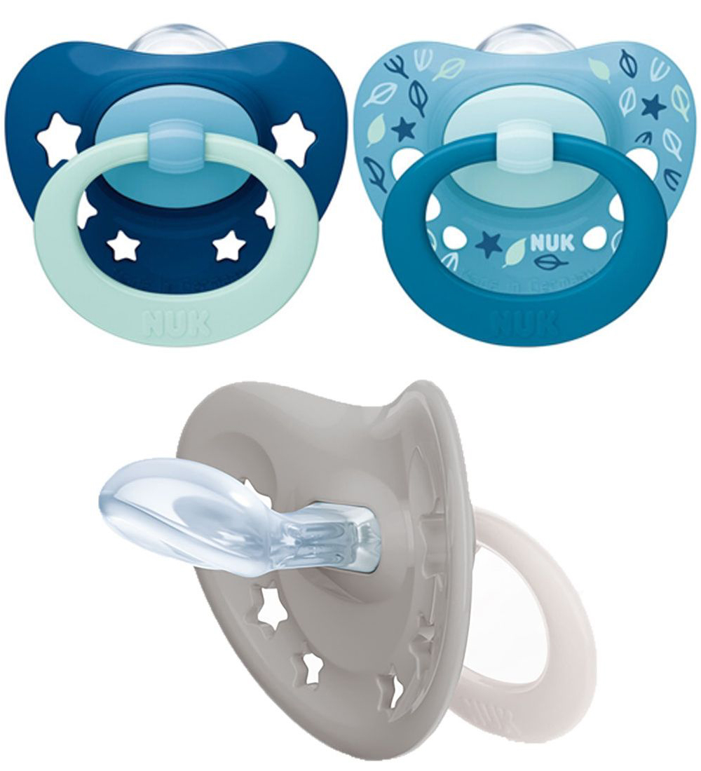 Nuk Schnuller - Signature - 2er-Pack - Blue/Dark Blue - Nuk - 6-18 mt - Schnuller Nuk Schnuller - Signature - 2er-Pack - Blue/Dark Blue - Nuk - 6-18 mt - Schnuller von Nuk