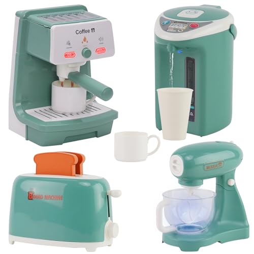Küchengeräte Spielzeug Set,Spielküche Zubehör, Kinderküche Geschirr, Kinder Kaffeemaschine Wasserspender Mixer Toaster mit Geräusch und Licht, Küche Rollenspiel Set für Mädchen Jungen ab 3 Jahren Küchengeräte Spielzeug Set,Spielküche Zubehör, Kinderküche Geschirr, Kinder Kaffeemaschine Wasserspender Mixer Toaster mit Geräusch und Licht, Küche Rollenspiel Set für Mädchen Jungen ab 3 Jahren von Nukdey