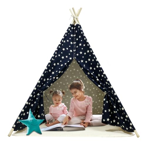 Tipi Spielzelt für Kinder Tipi Kinderzelt für Outdoor und Indoor Tipi Spielzelt für Kinder Tipi Kinderzelt für Outdoor und Indoor von Nukdey