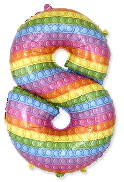 Nummer MLG312966 Luftballons, bunt von Flexmetal