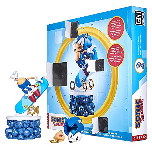 Numskull Sonic The Hedgehog Adventsfigur Statue – Offizielles Sonic The Hedgehog Merchandise – Einzigartige Limited Edition Sammler Vinyl Geschenk, NS3154, Einheitsgröße von Numskull