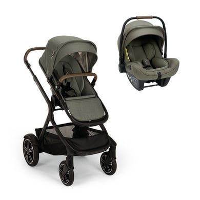 Nuna Kinderwagen DEMI™ next Pine inkl. Nuna Babyschale PIPA™ next i-Size Pine von Nuna