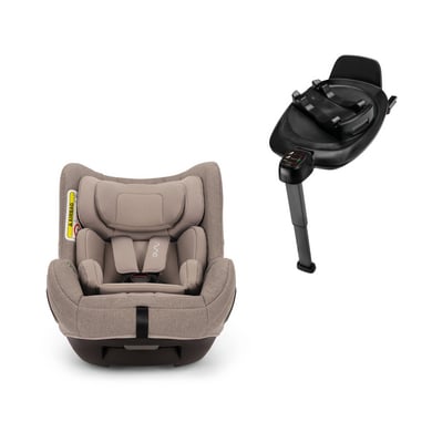 Nuna Reboarder TODL™ next i-Size Cedar inklusive Basisstation BASE™ next ISOFIX Black von Nuna
