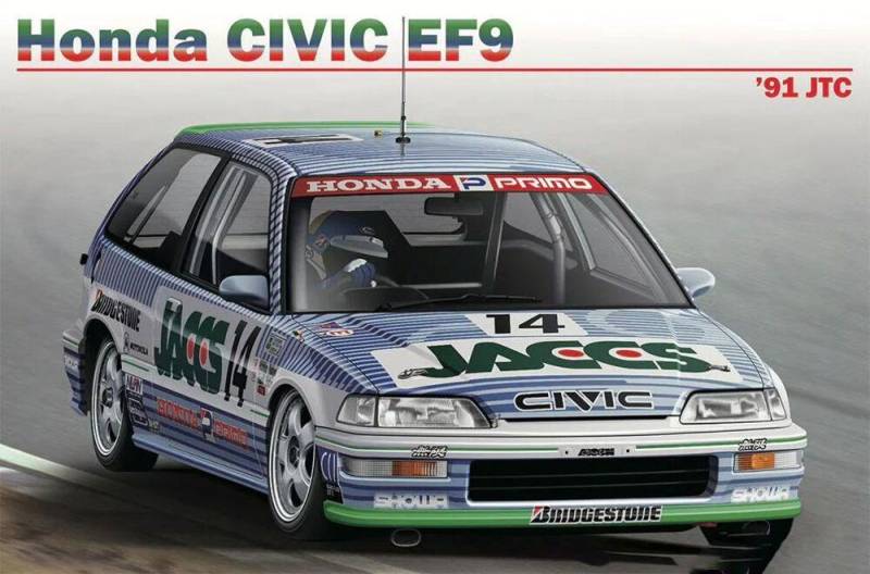 Honda Civic EF9 Gr.A 1991 Jacobs von Nunu-Beemax