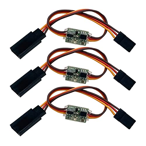 3 Packungen RC Servo Signal Reverser Rotation Inverter 3,6 V - 24 V 5 A Lenkgetriebe Umkehrer für JR Futaba Flugzeug Lenkgetriebe und alle Servos 3 Packungen RC Servo Signal Reverser Rotation Inverter 3,6 V - 24 V 5 A Lenkgetriebe Umkehrer für JR Futaba Flugzeug Lenkgetriebe und alle Servos von Nuofany