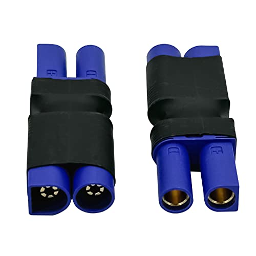 EC5-Stecker auf EC5-Buchse, kein Draht, EC5-Anschluss-Adapter für RC FPV-Auto-Flugzeug, Drohne, LiPo-Batterie, EC5-Port-Umwandlung von Nuofany