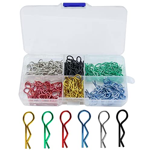 180 Stück Universal RC Karosserie Clips Auto Clips Stahl R Clips Edelstahl für alle 1/8 1/10 1/12 Traxxas Redcat HPI Himoto HSP Exceed RC Autoteile LKW Buggy Shell Ersatz 180 Stück Universal RC Karosserie Clips Auto Clips Stahl R Clips Edelstahl für alle 1/8 1/10 1/12 Traxxas Redcat HPI Himoto HSP Exceed RC Autoteile LKW Buggy Shell Ersatz von Nuofany