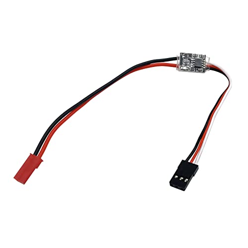 Nuofany 2A High Current Remote Control Electronic Switch 3-5V Aerial Model Plant Protection for RC Drone Water Pump PWM Signal Control (Low Voltage Version(3-5v)) von Nuofany