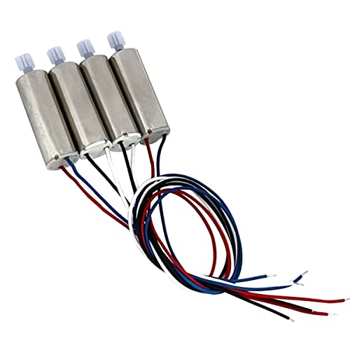 Nuofany 4Pcs Mini A-B Positiv Negativ 720 Motor Reparatur Ersatzteile für Syma X5/X5C/M68 RC Quadcopter Motor von Nuofany