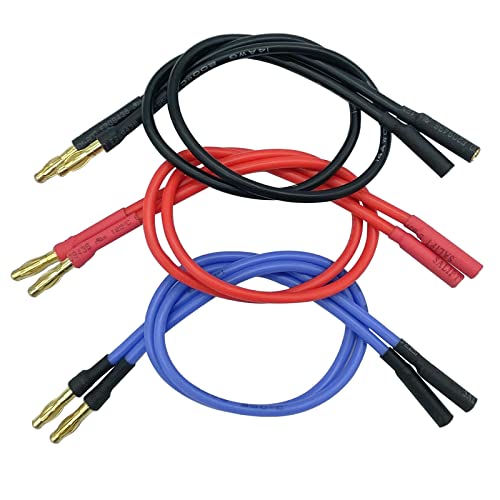 Nuofany 6 STÜCKE 4,0 mm Banana Gold Bullet Connector Verlängerungskabel für RC Brushless Motor ESC Verlängerungskabel Draht RC Auto Bootsteile Nuofany 6 STÜCKE 4,0 mm Banana Gold Bullet Connector Verlängerungskabel für RC Brushless Motor ESC Verlängerungskabel Draht RC Auto Bootsteile von Nuofany
