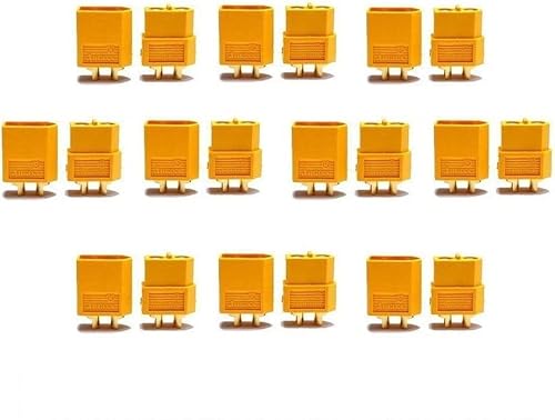 Nuofany Amass 10 Paar XT-60 XT60 Männlich Weiblich Rundstecker Stecker für RC Lipo Akku Nuofany Amass 10 Paar XT-60 XT60 Männlich Weiblich Rundstecker Stecker für RC Lipo Akku von Nuofany