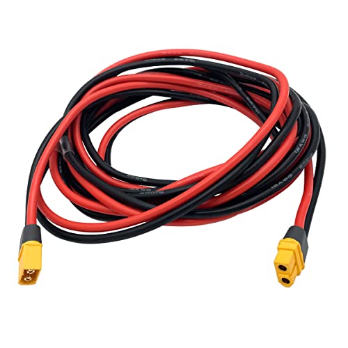 Nuofany XT-60 XT60h Stecker auf XT60h XT-60 Buchse mit 1M 12AWG Silikondraht für RC Lipo Akku FPV Drohne Nuofany XT-60 XT60h Stecker auf XT60h XT-60 Buchse mit 1M 12AWG Silikondraht für RC Lipo Akku FPV Drohne von Nuofany