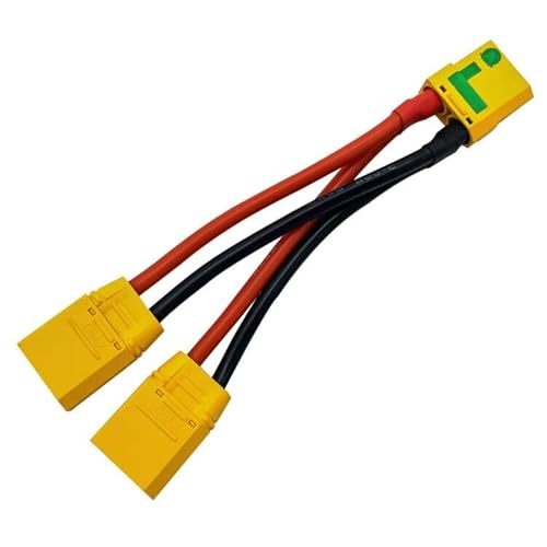 Nuofany XT90S XT-90-Stecker Anti-Funken-Parallel-Batterieanschlusskabel XT90-Anschlussart Paralleler Y-Kabelbaum für Quadcopters Multirotors RC LiPo-Batterie Nuofany XT90S XT-90-Stecker Anti-Funken-Parallel-Batterieanschlusskabel XT90-Anschlussart Paralleler Y-Kabelbaum für Quadcopters Multirotors RC LiPo-Batterie von Nuofany