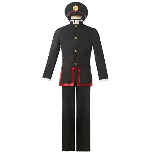 NUOQI Hanako Kun Cosplay Kostüm WC gebunden Hanako-kun Cosplay Outfit Herren Jungen Japanische Schuluniform mit Hut S NUOQI Hanako Kun Cosplay Kostüm WC gebunden Hanako-kun Cosplay Outfit Herren Jungen Japanische Schuluniform mit Hut S von Nuoqi