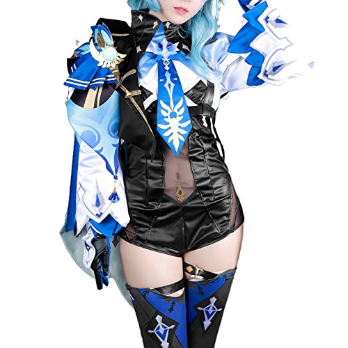 Nuoqi Genshin Impact Eula Cosplay Kostüme Halloween Outfits von Nuoqi